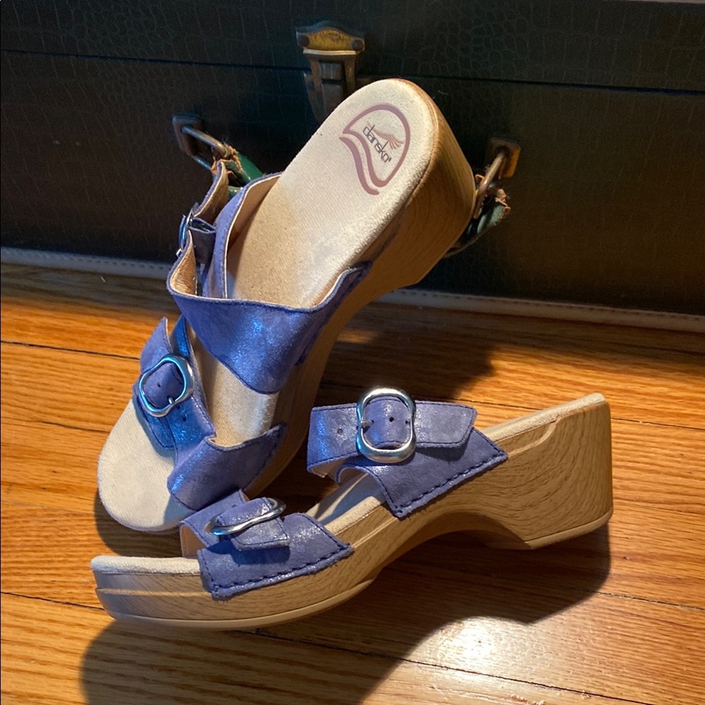 Dansko wedge sandals size 39 /8 #9841552200